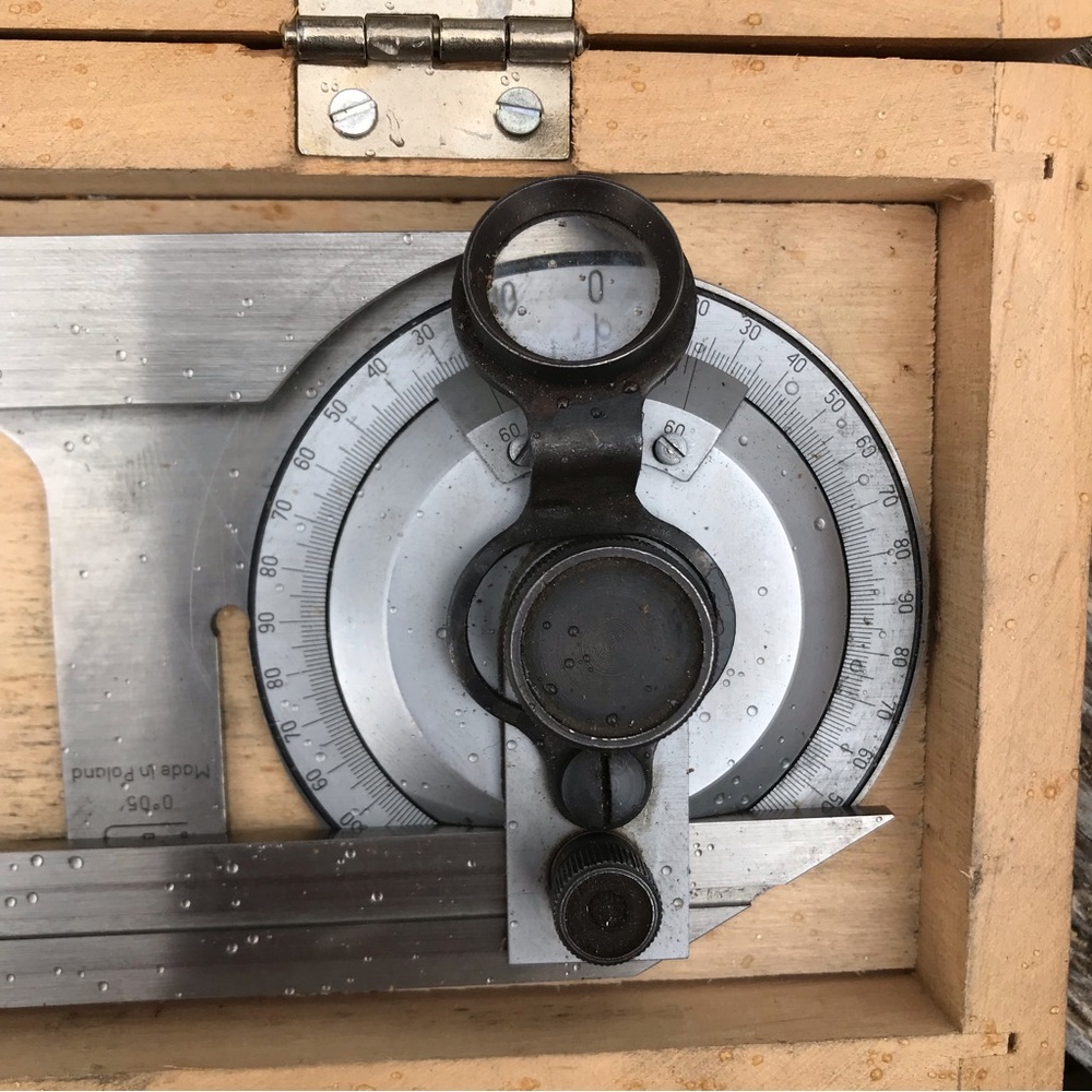 VIS  Universal Bevel Protractor. Vintage.